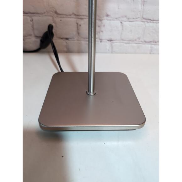 IKEA Magnarp Stainless Table Lamp Crinkle Paper Shade Discontinued Accent Light - Picture 2 of 9